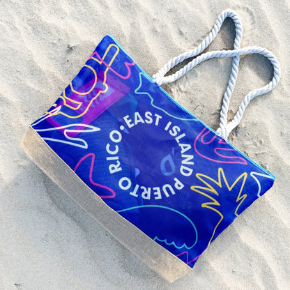 Mesh Beach Tote Bag