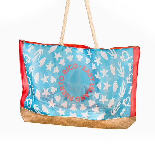 Mesh Beach Tote Bag